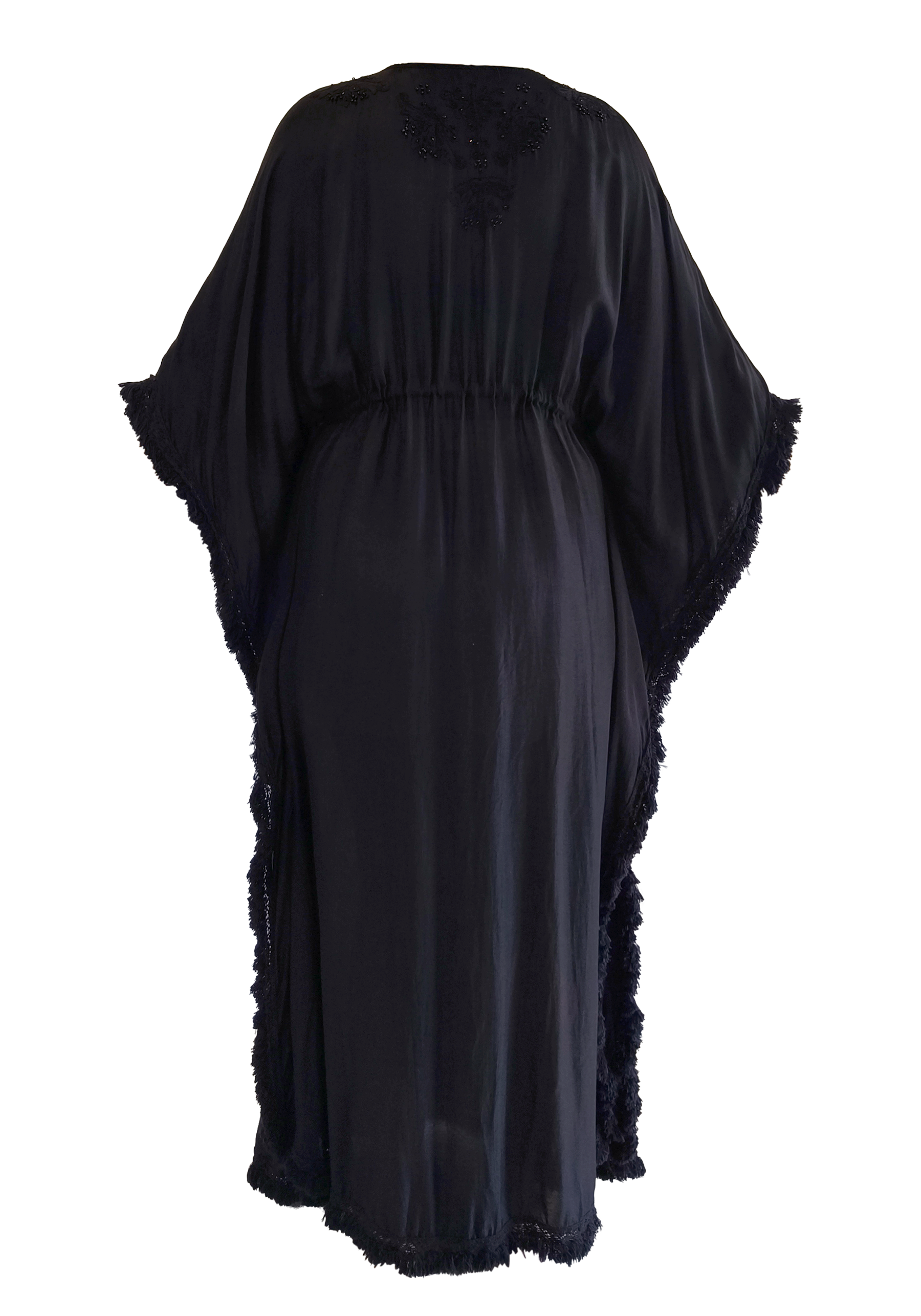 Black Resort Maxi Queen Kaftan