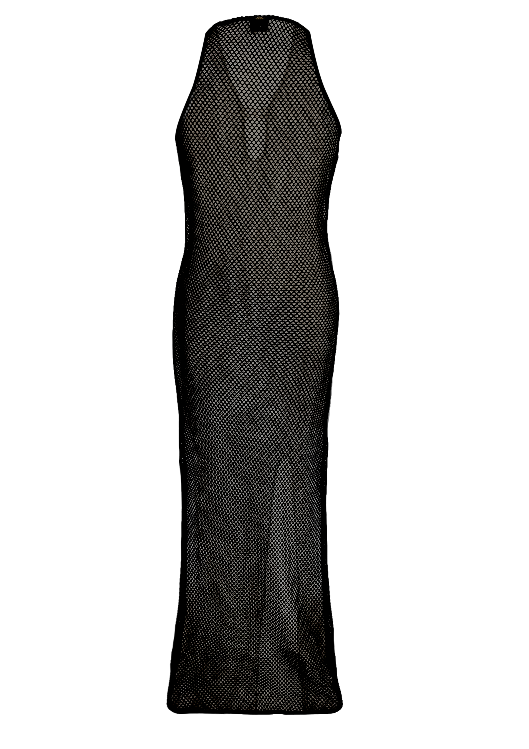Black Resort Mesh Dress