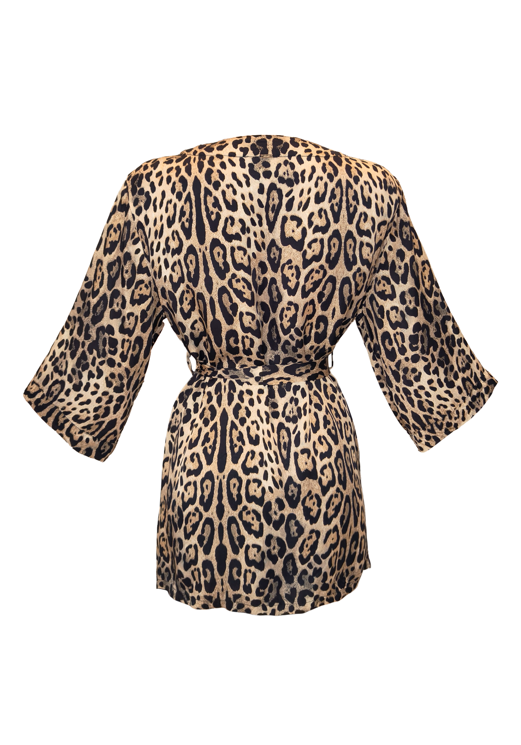 Cheetah Hedda Kimono - Resort Collection