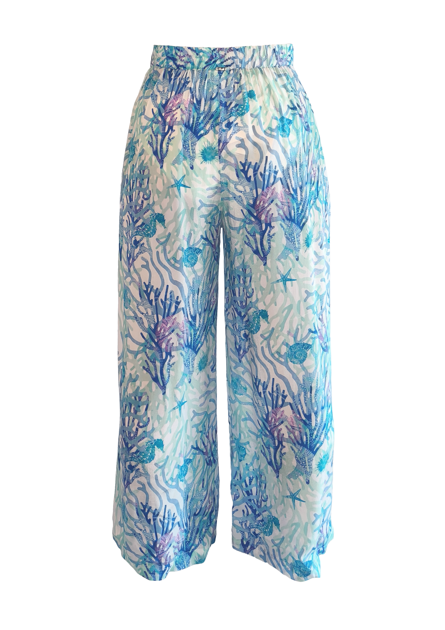 Coral Blue Maddy Pant