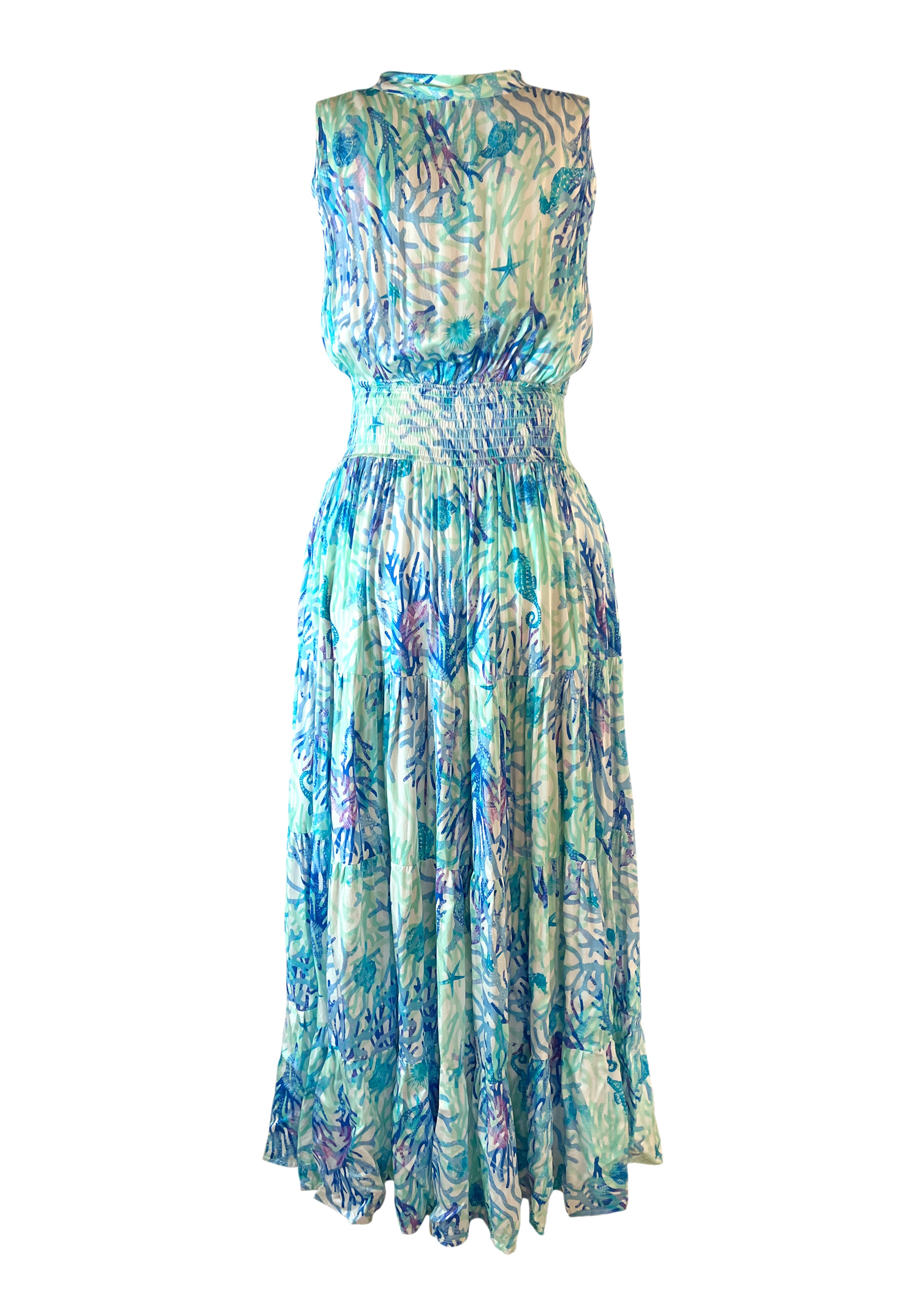 Coral Blue Coral Maxi Dress - www.kaandabeachlife.se