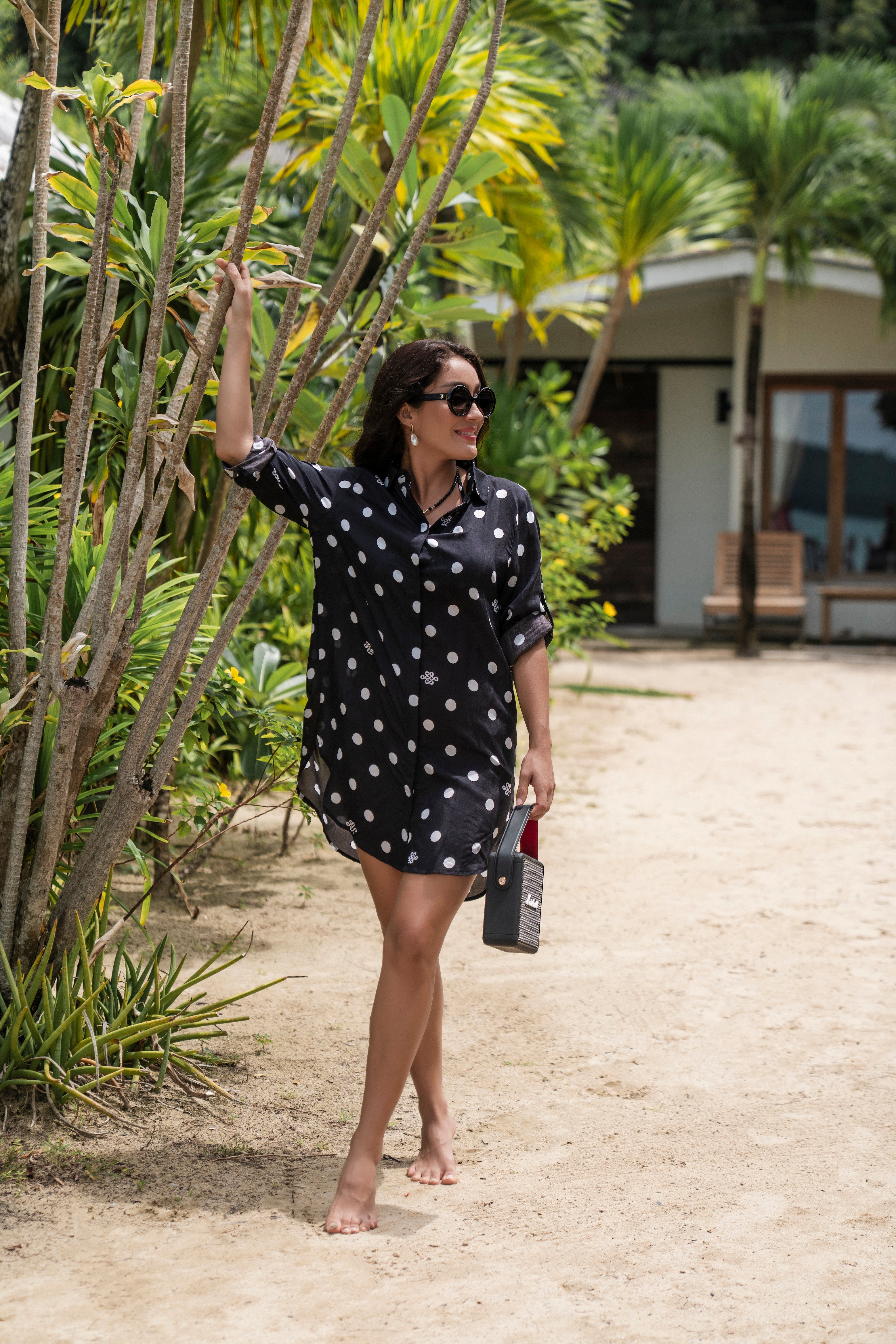 Sophia Tunic Shirt Dress