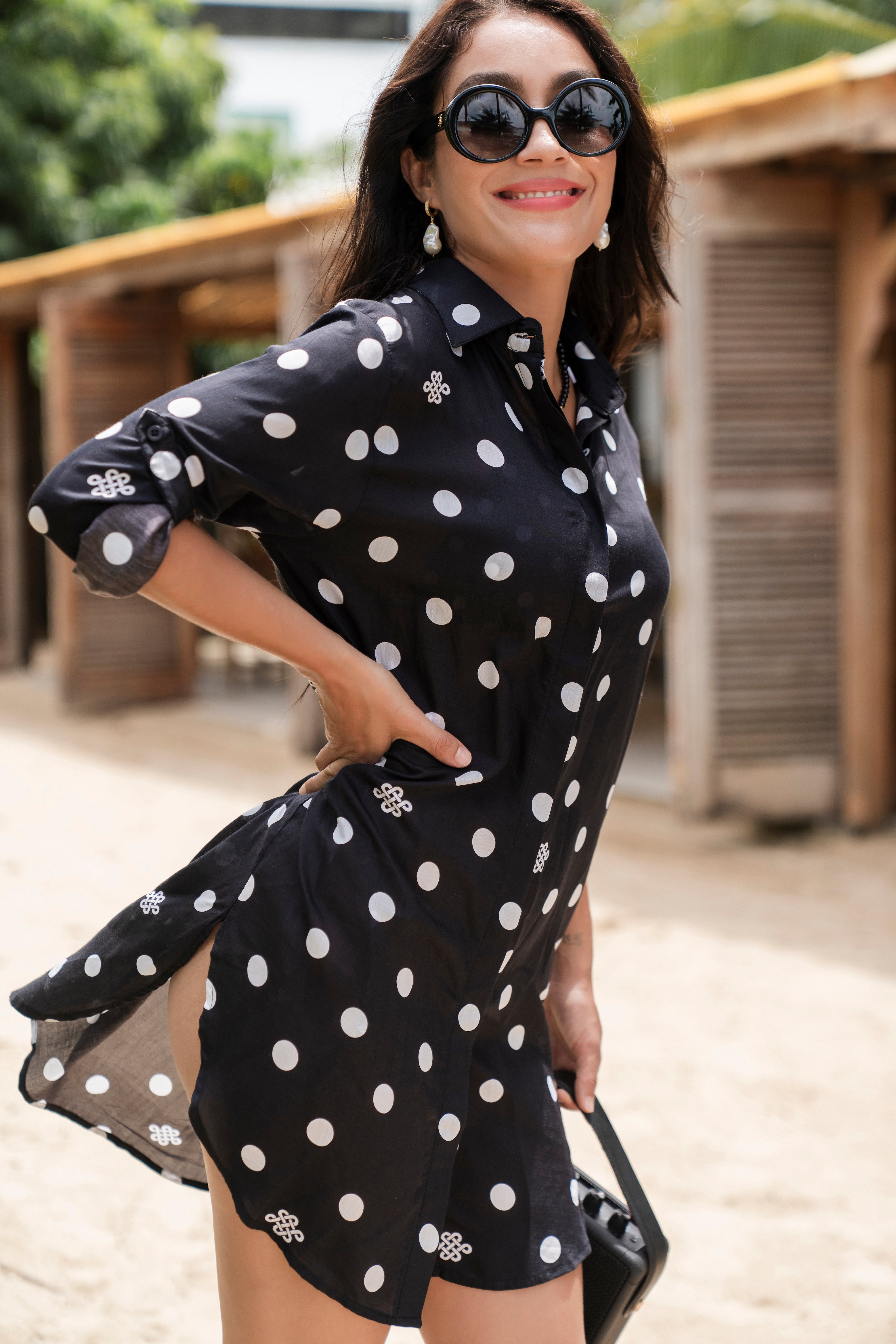 Sophia Tunic Shirt Dress