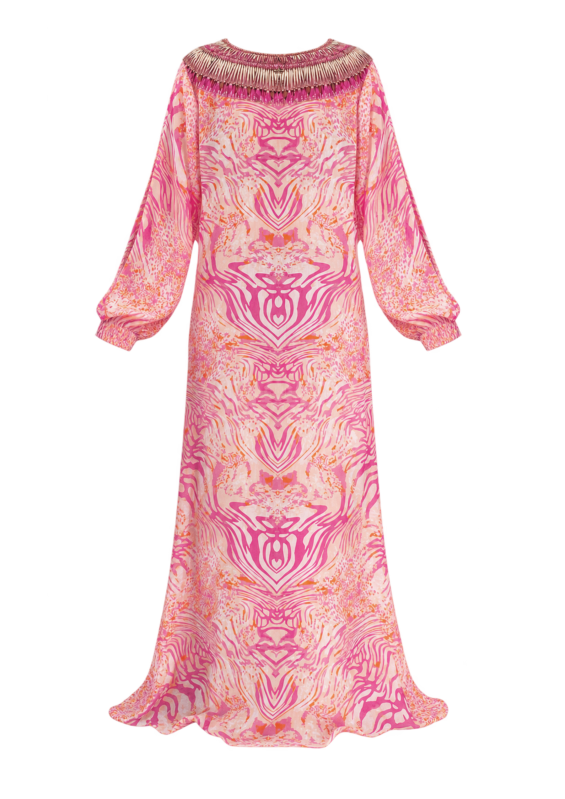 JENNY Front Slit Kaftan - Resort Collection