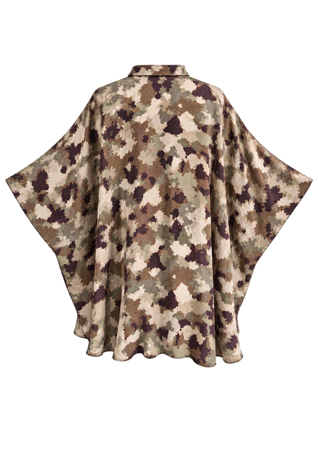 Kamouflage Captain Oversize Blouse - Resort Collection