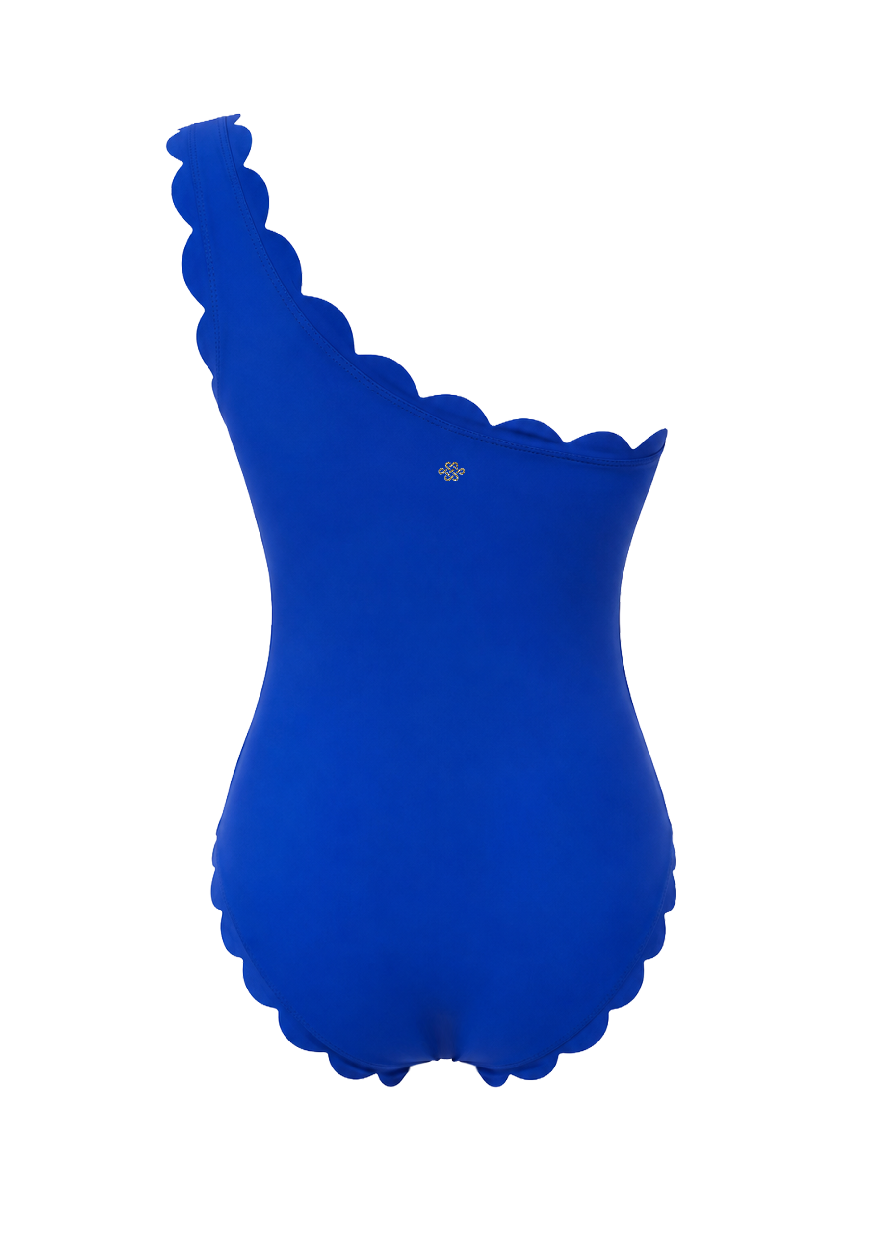 Venus Blue One Shoulder Onepiece-Carvico
