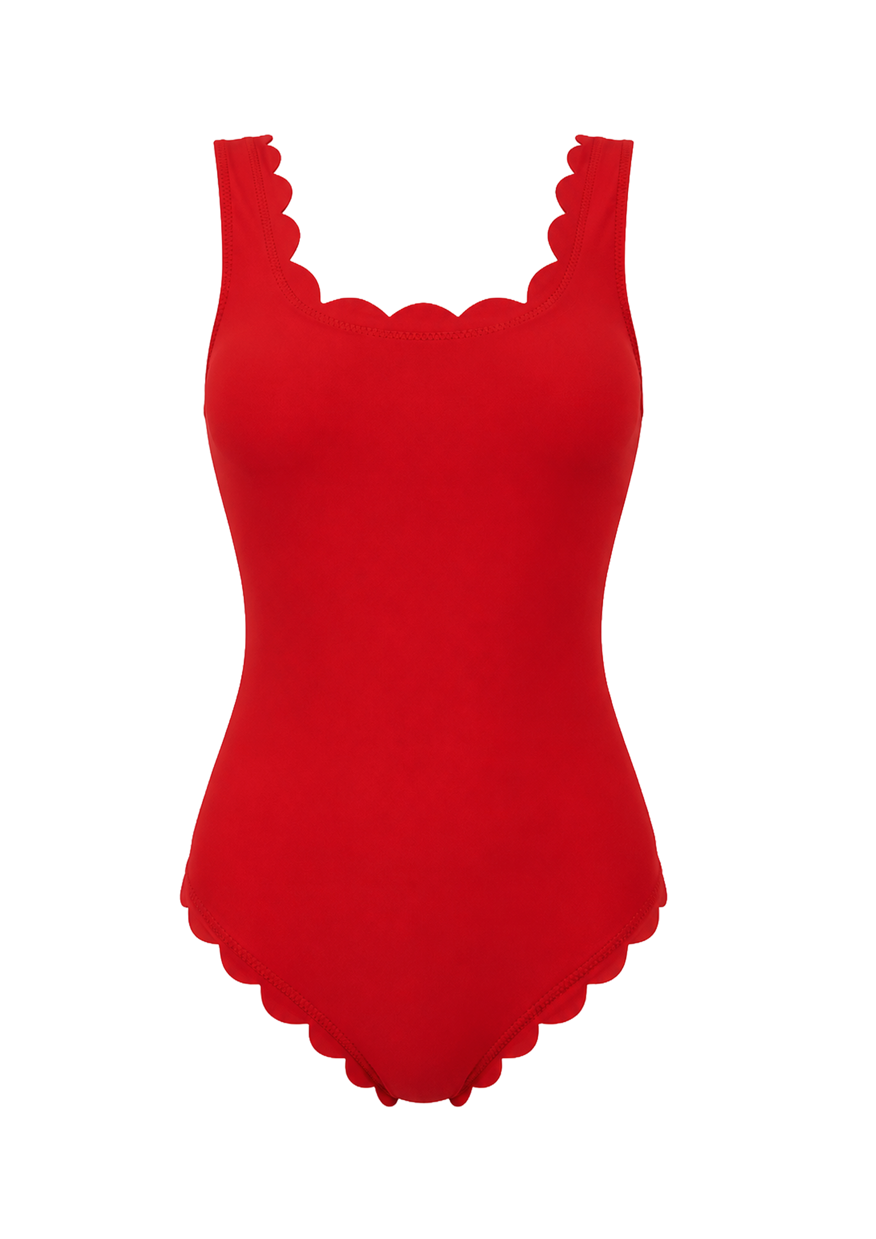 Venus Red Tank Onepiece-Carvico