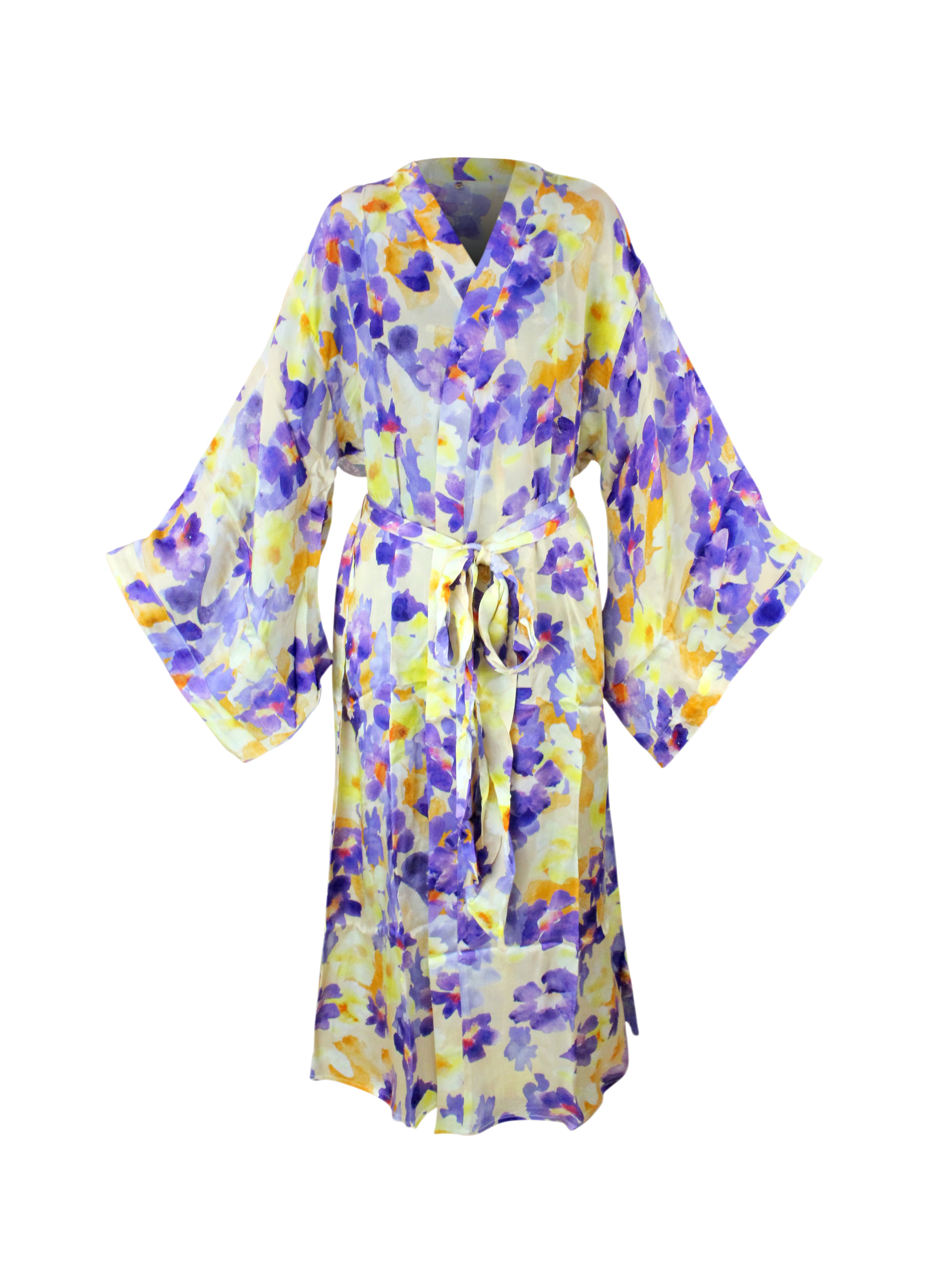 Lunch In Provence Long Kimono - Resort Collection